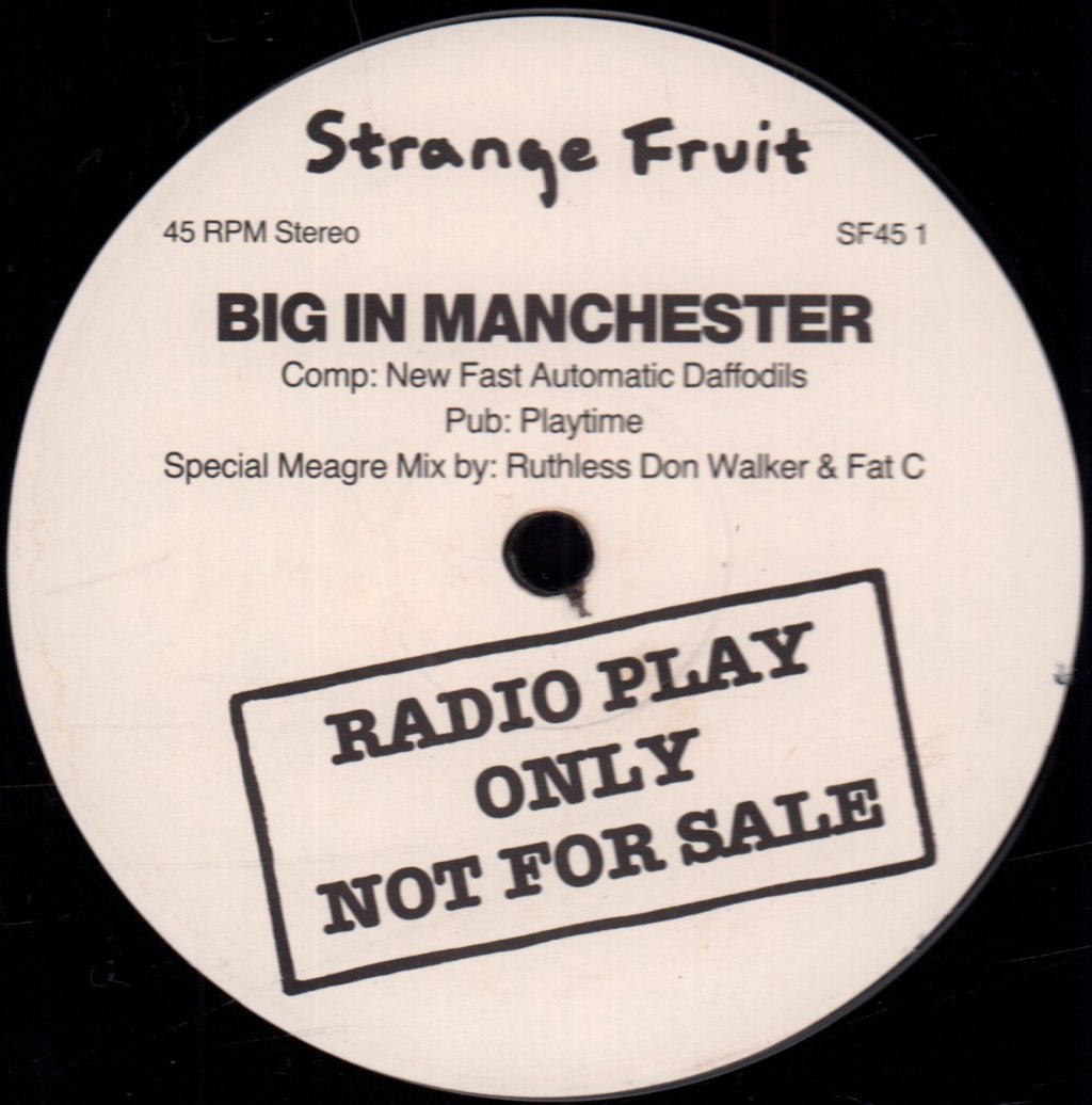 New Fast Automatic Daffodils / Chameleons - Big In Manchester/Here Today - 12 Inch