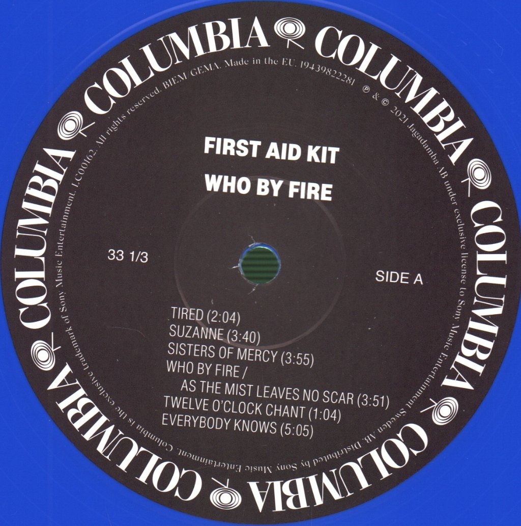 First Aid Kit - Who By Fire - Live Tribute To Leonard Cohen - Double Lp