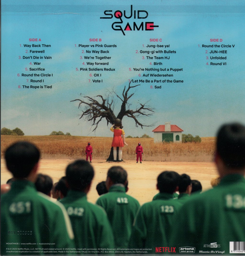 Jung Jaeil - Squid Game (Soundtrack From The Netflix Series) - Double Lp