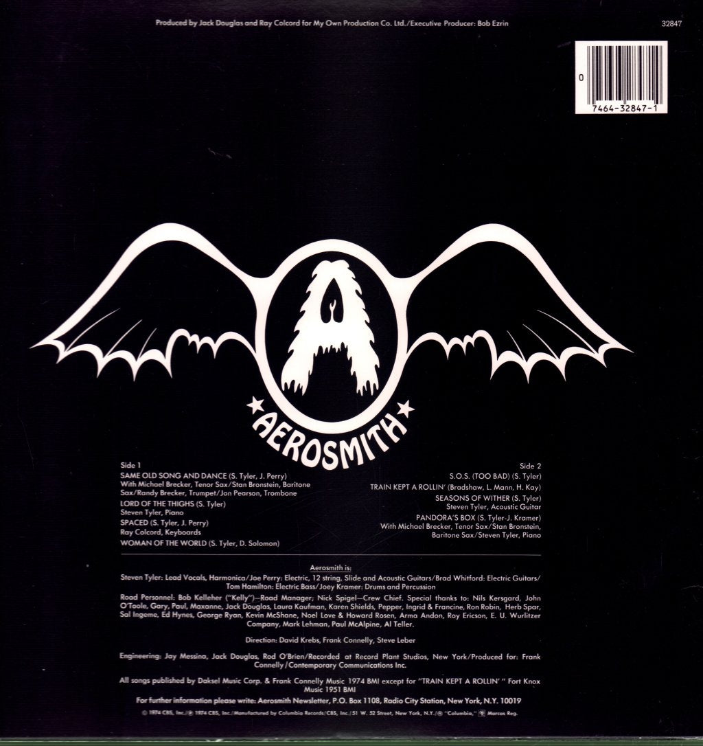 Aerosmith - Get Your Wings - Lp