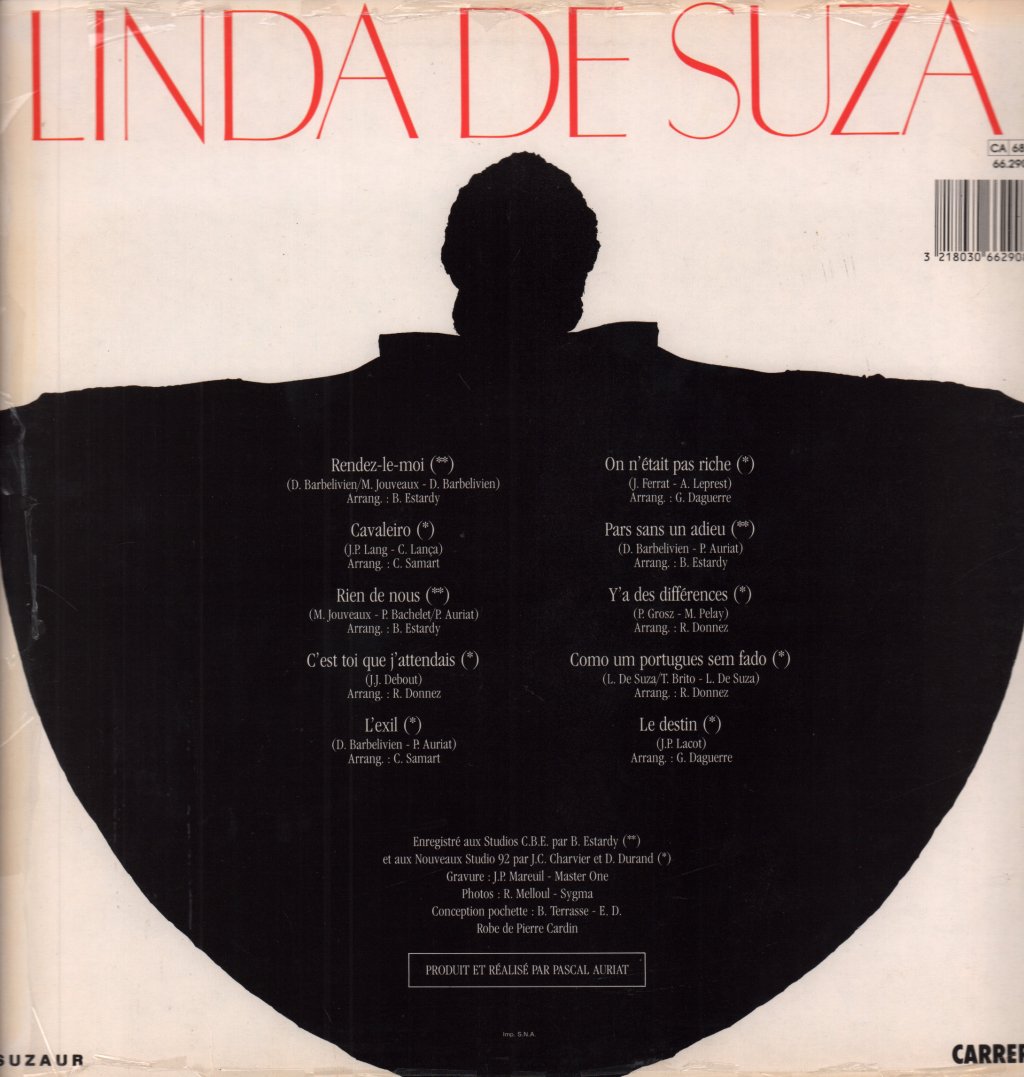 Linda De Suza - Rendez-Le Moi - Lp