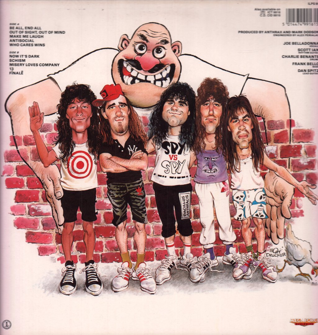 Anthrax (Metal Group) - State Of Euphoria - Lp