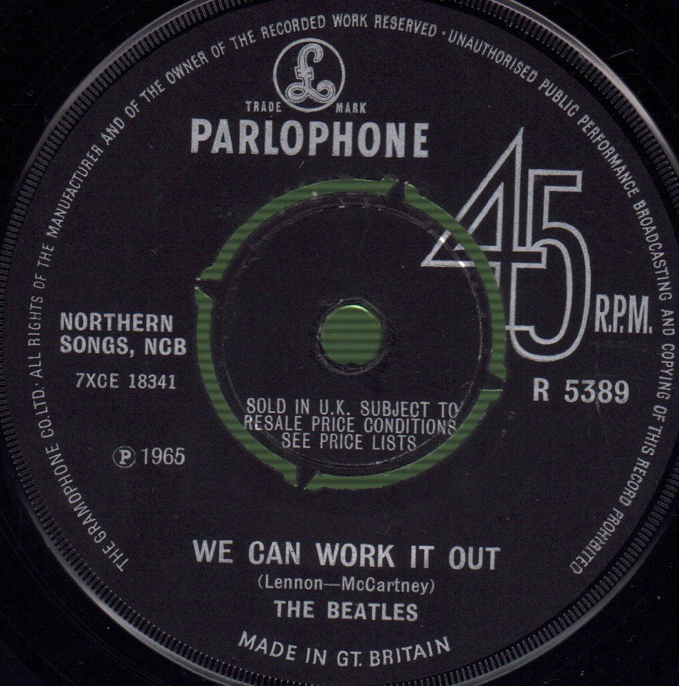 Beatles - We Can Work It Out / Day Tripper - 7 Inch