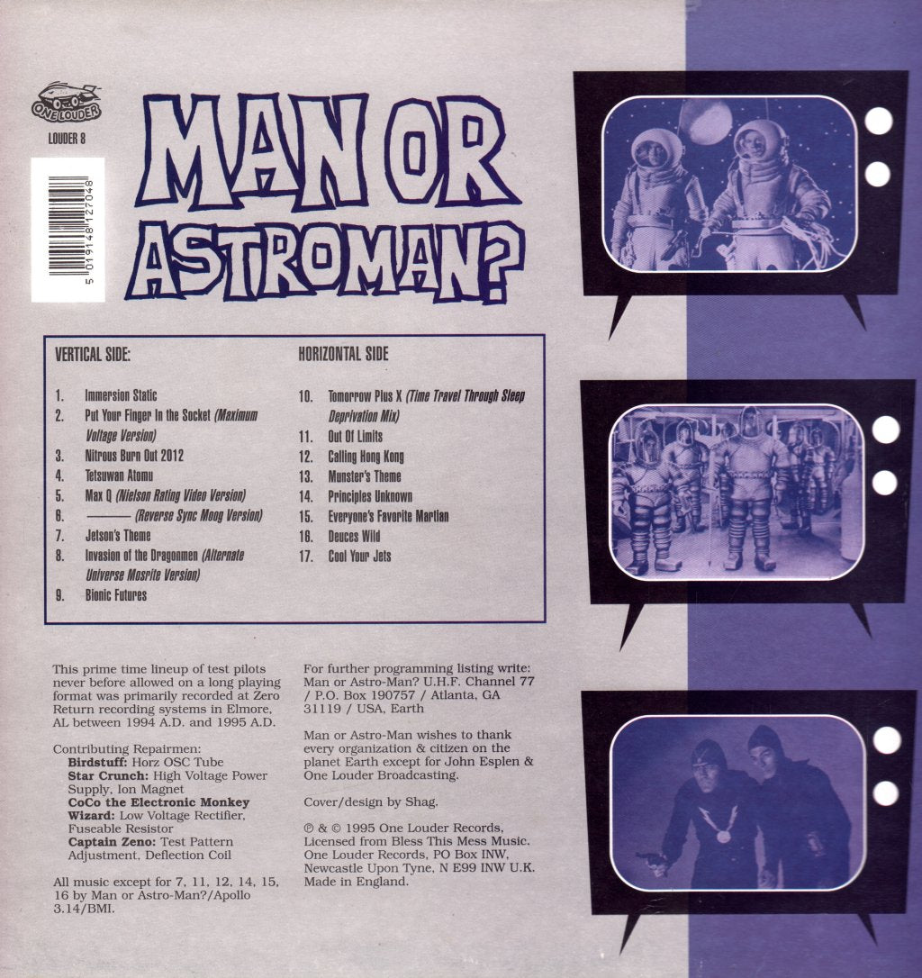 Man Or Astro-Man? - Intravenous Television Continuum - Lp
