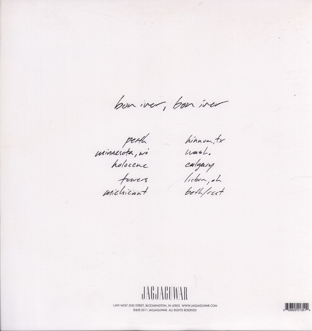 Bon Iver - Bon Iver, Bon Iver - Lp