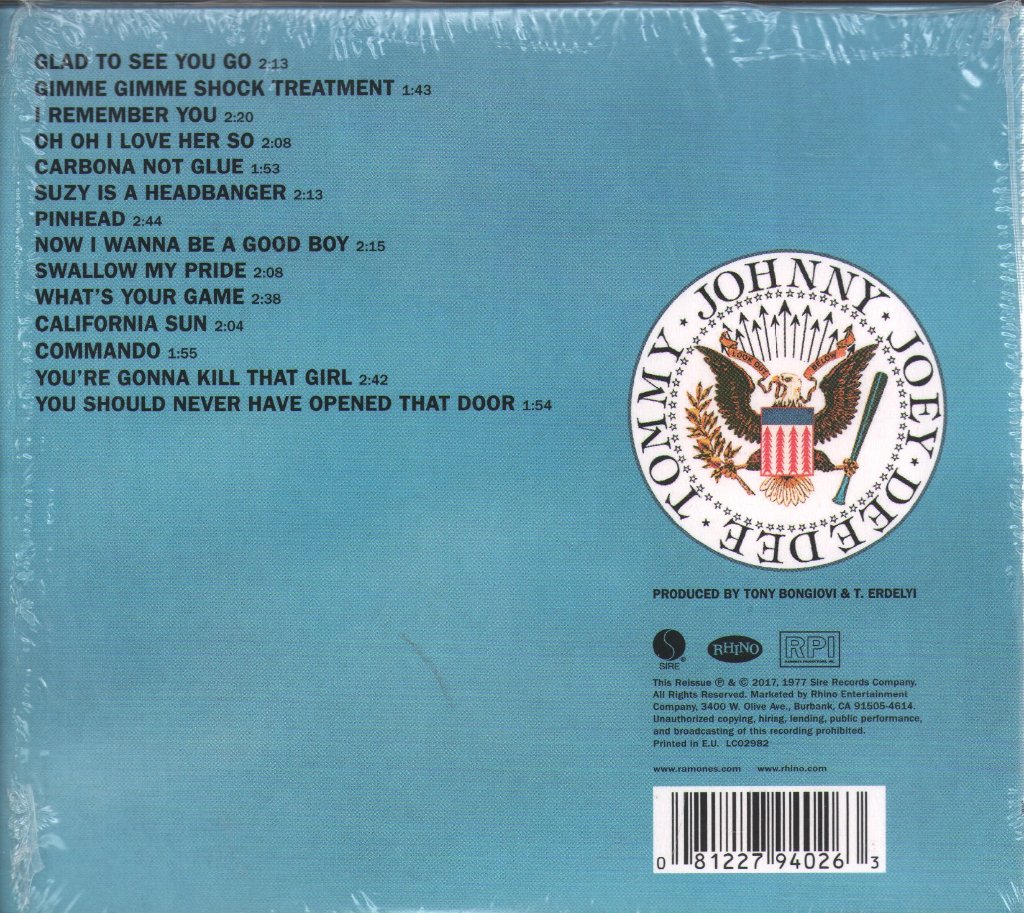 Ramones - Leave Home - Cd