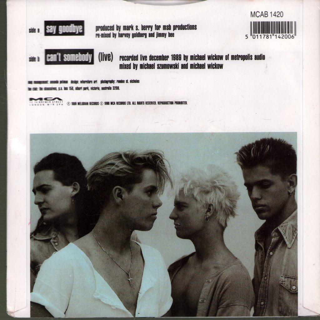 Indecent Obsession - Say Goodbye - 7 Inch
