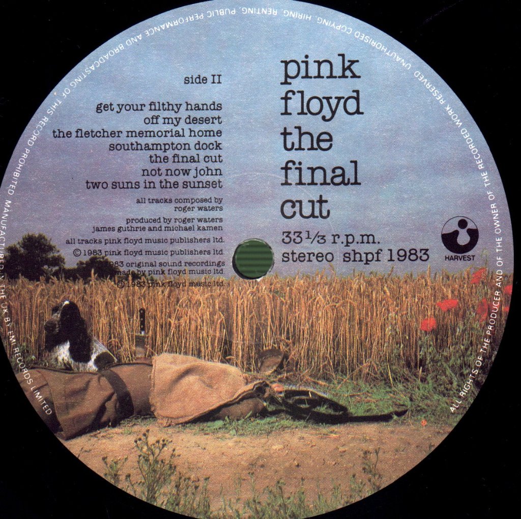 Pink Floyd - Final Cut - Lp