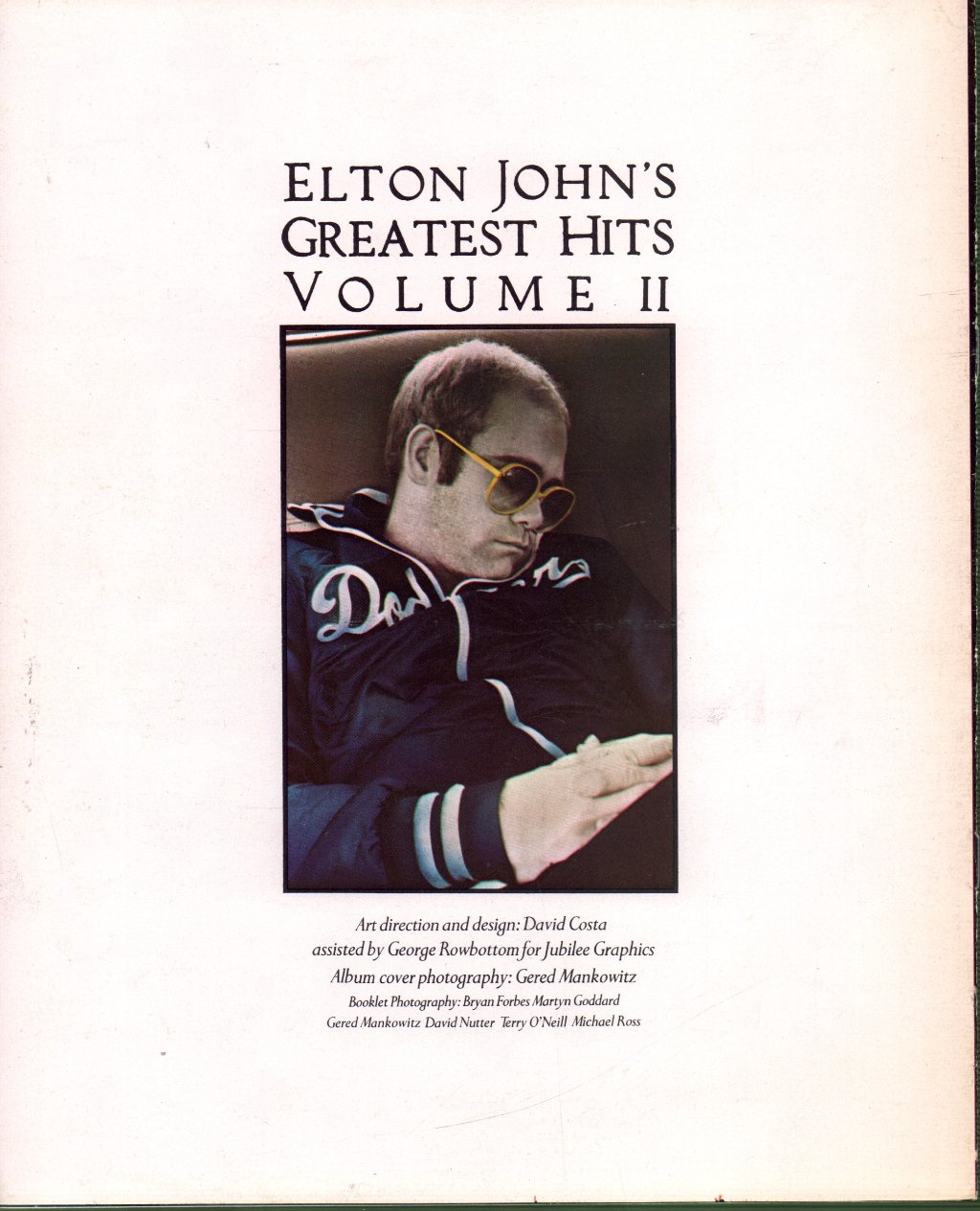 Elton John - Greatest Hits Volume 2 - Lp