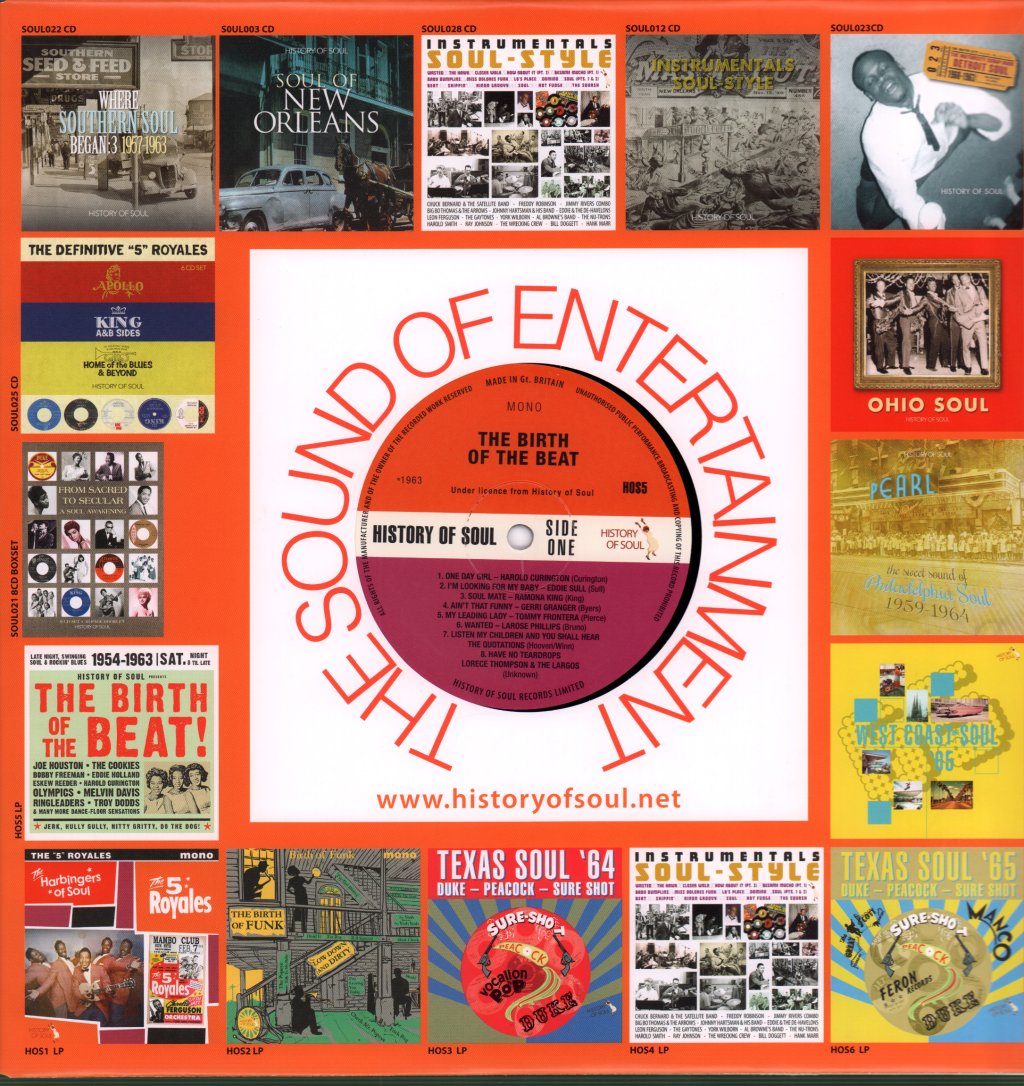 Various Artists - Birth Of The Beat! - Lp