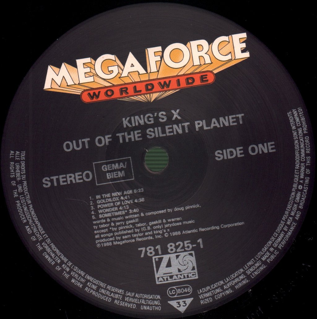 Kings X - Out Of The Silent Planet - Lp
