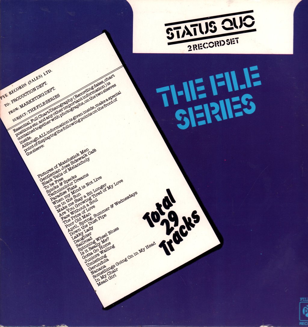 Status Quo - File Series - Double Lp
