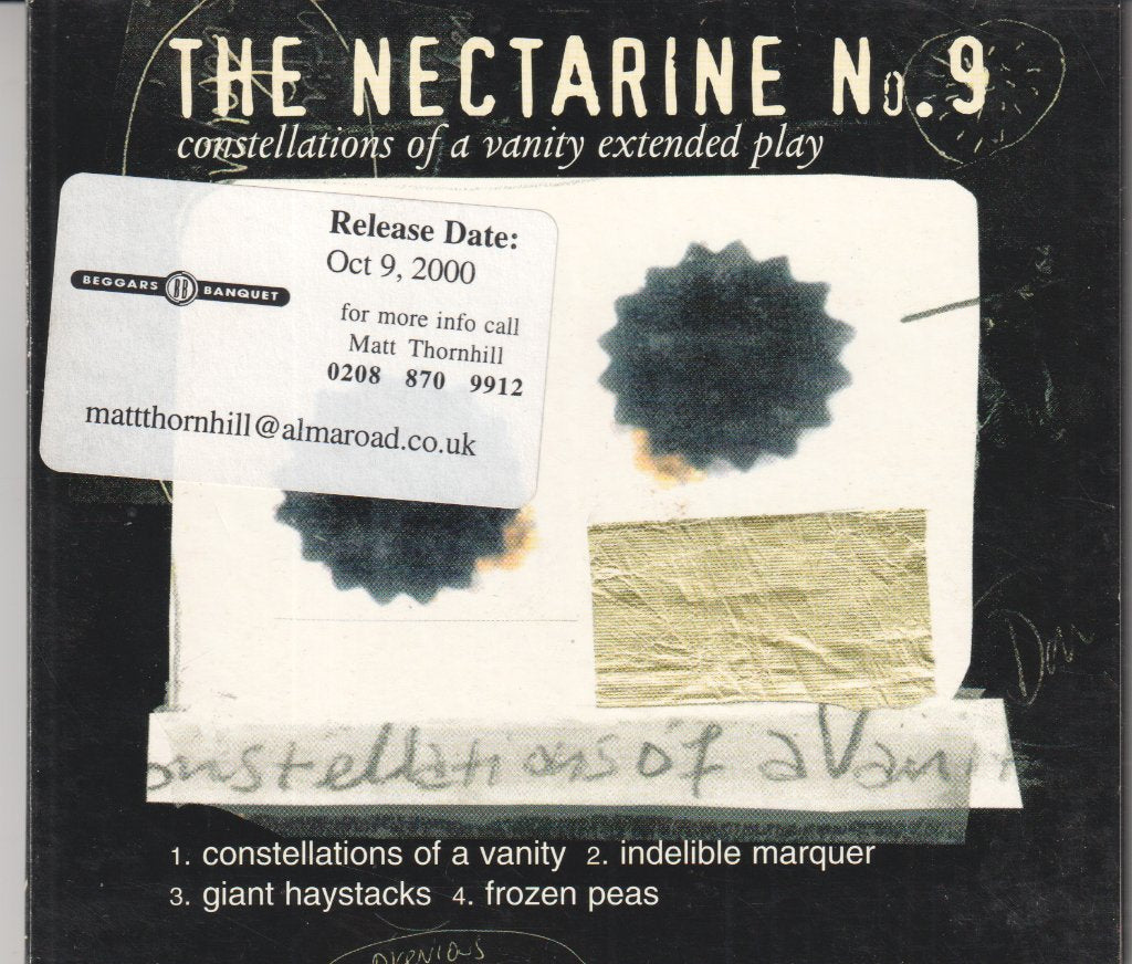 Nectarine No 9 - Constellations Of A Vanity Extended Play - Cd