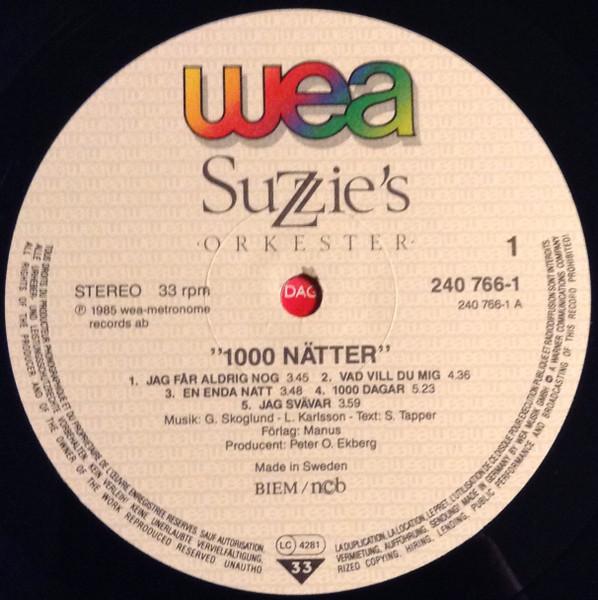 Suzzies Orkester - 1000 Nätter - Lp