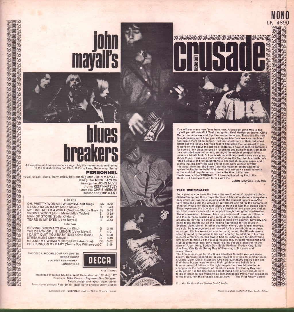 John Mayall - Crusade - Lp