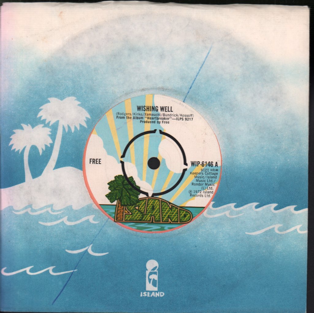 Free (Blues/Rock Group) - Wishing Well - 7 Inch
