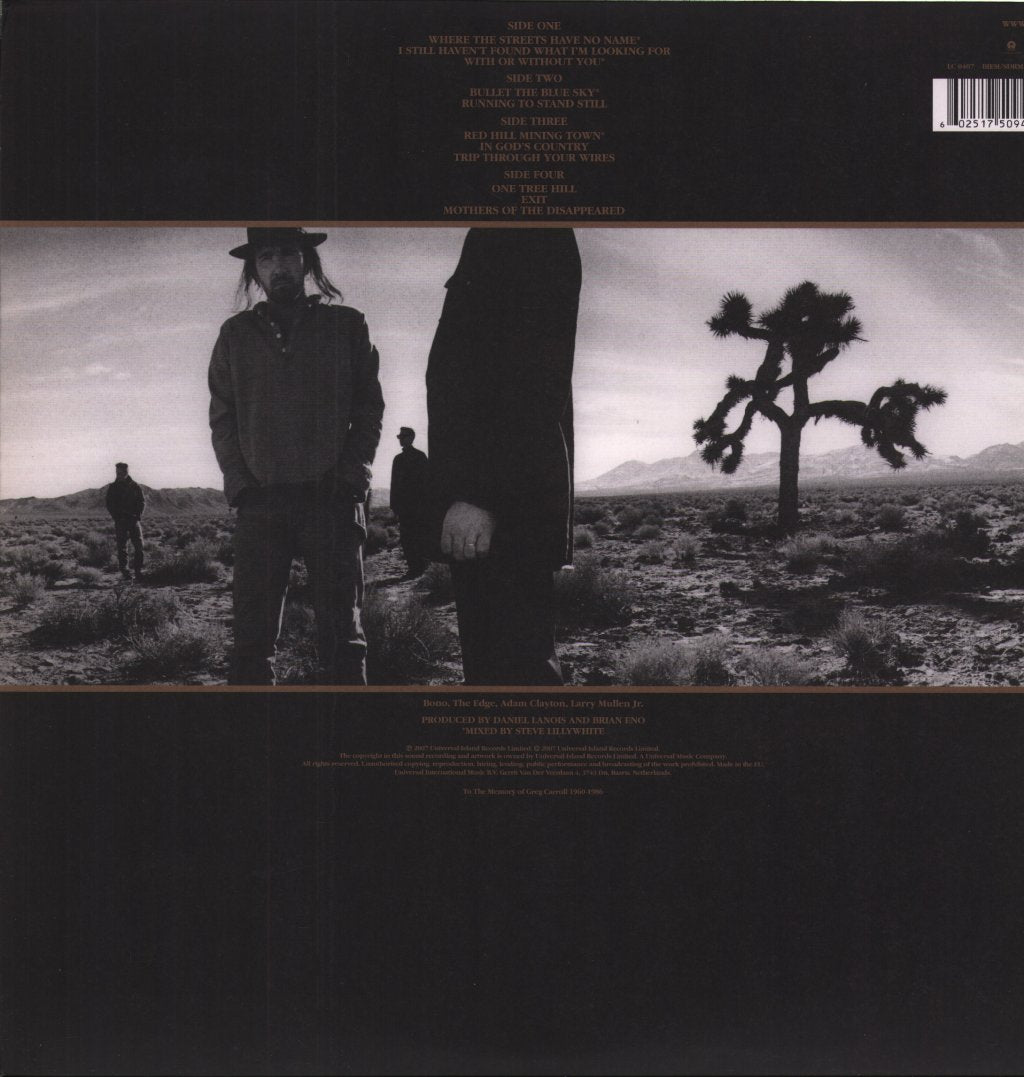 U2 - Joshua Tree - Double Lp
