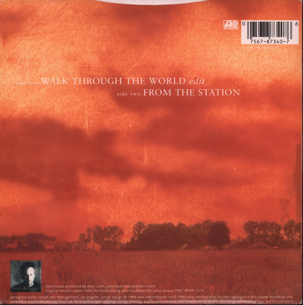 Marc Cohn - Walk Through The World - 7 Inch