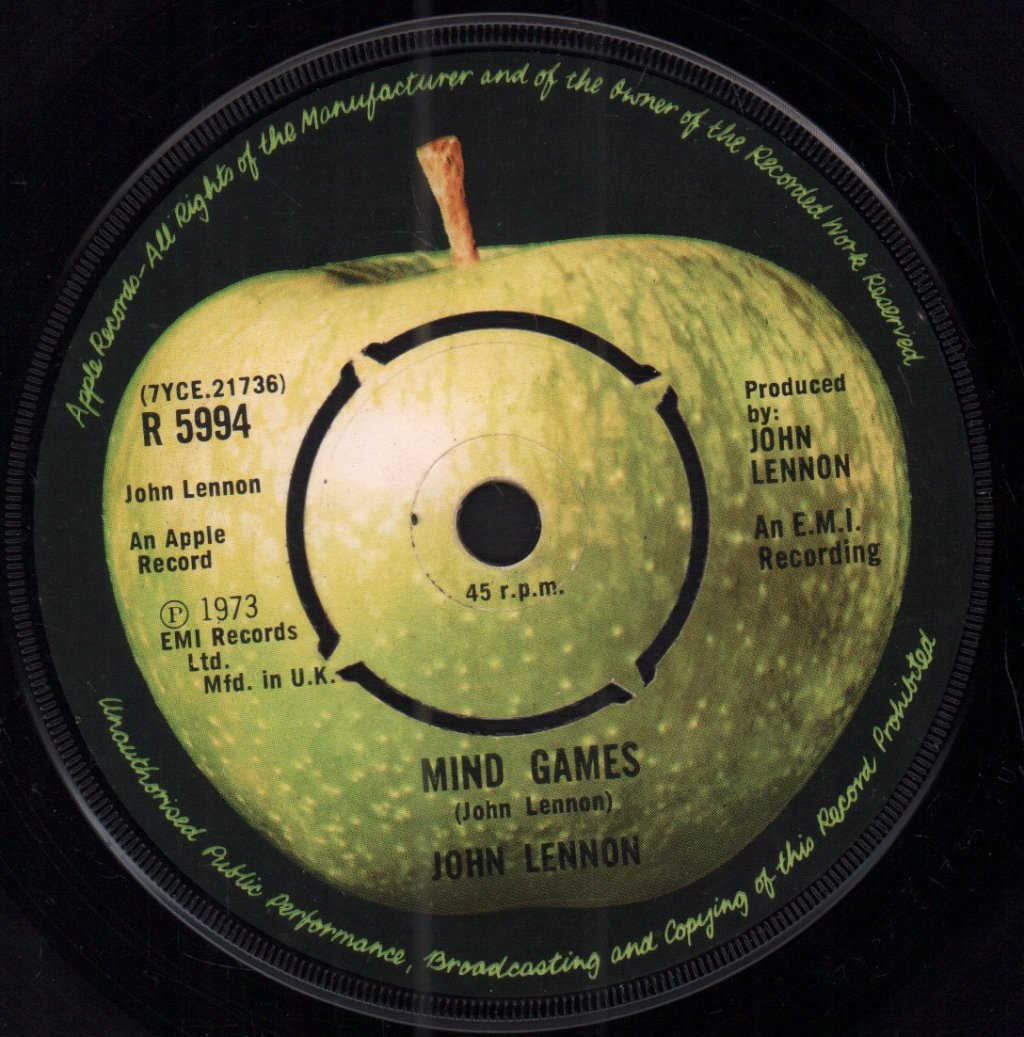 John Lennon - Mind Games - 7 Inch