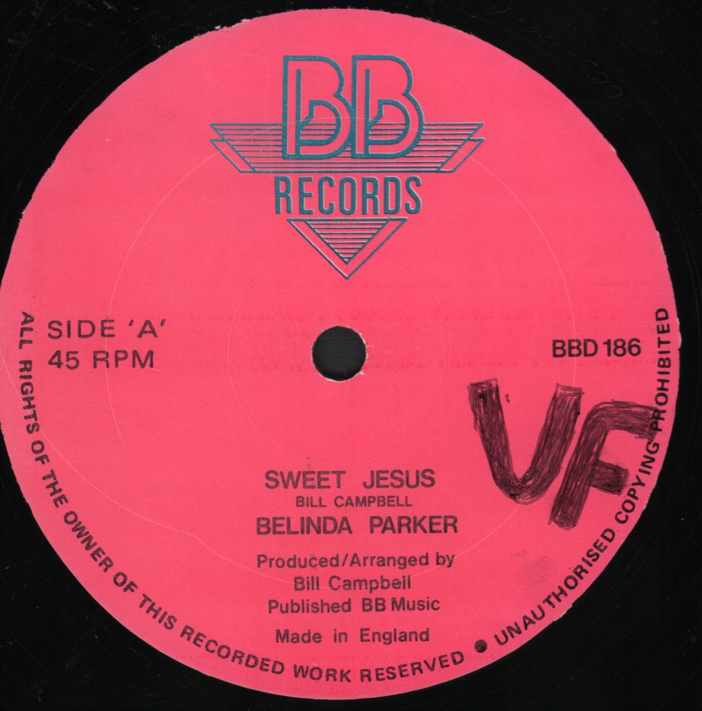 Belinda Parker - Sweet Jesus - 12 Inch