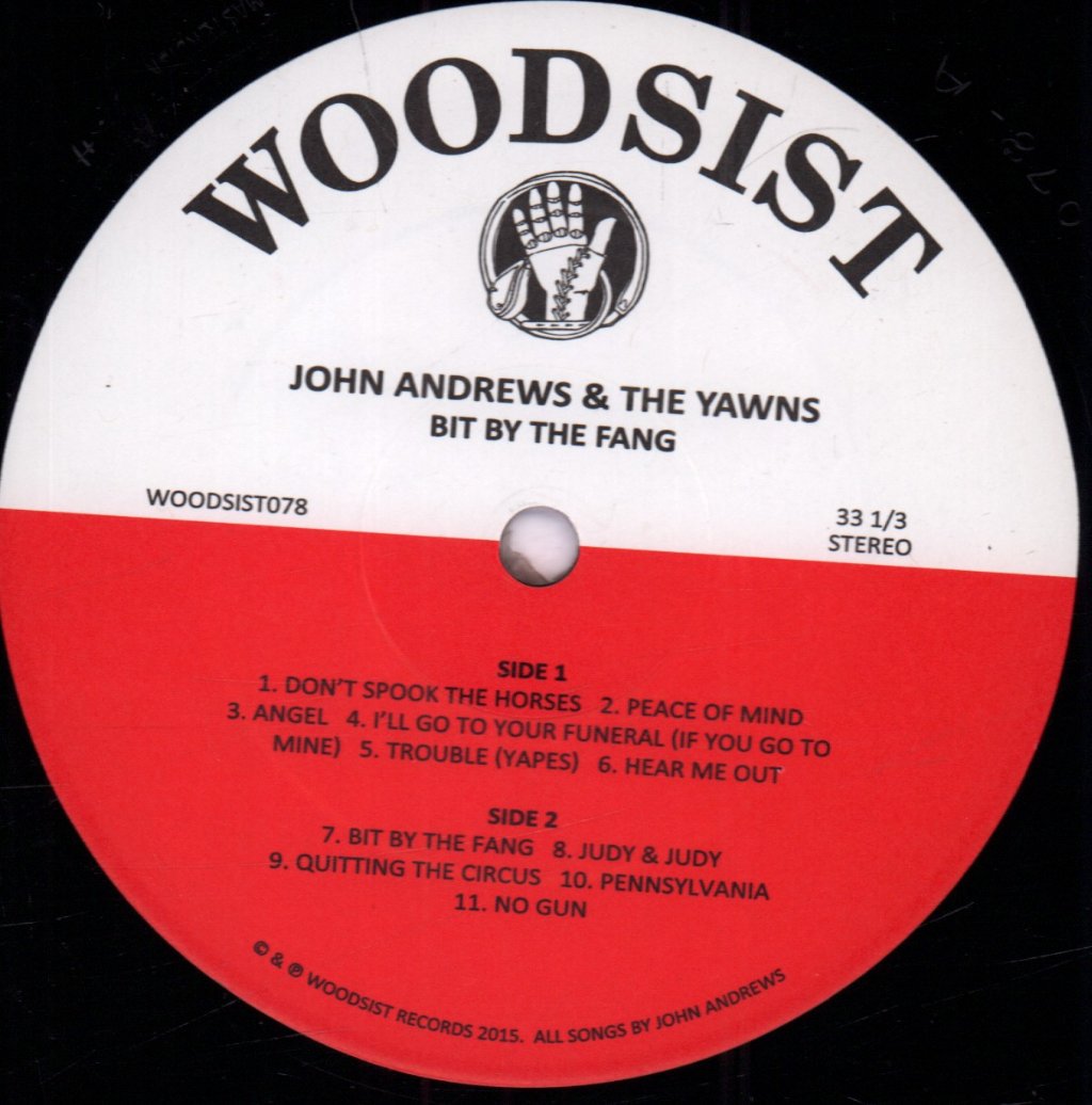 John Andrews And The Yawns - Bit By The Fang - Lp