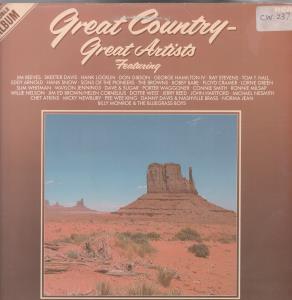Various Artists - Great Country Great Artists - Double Lp