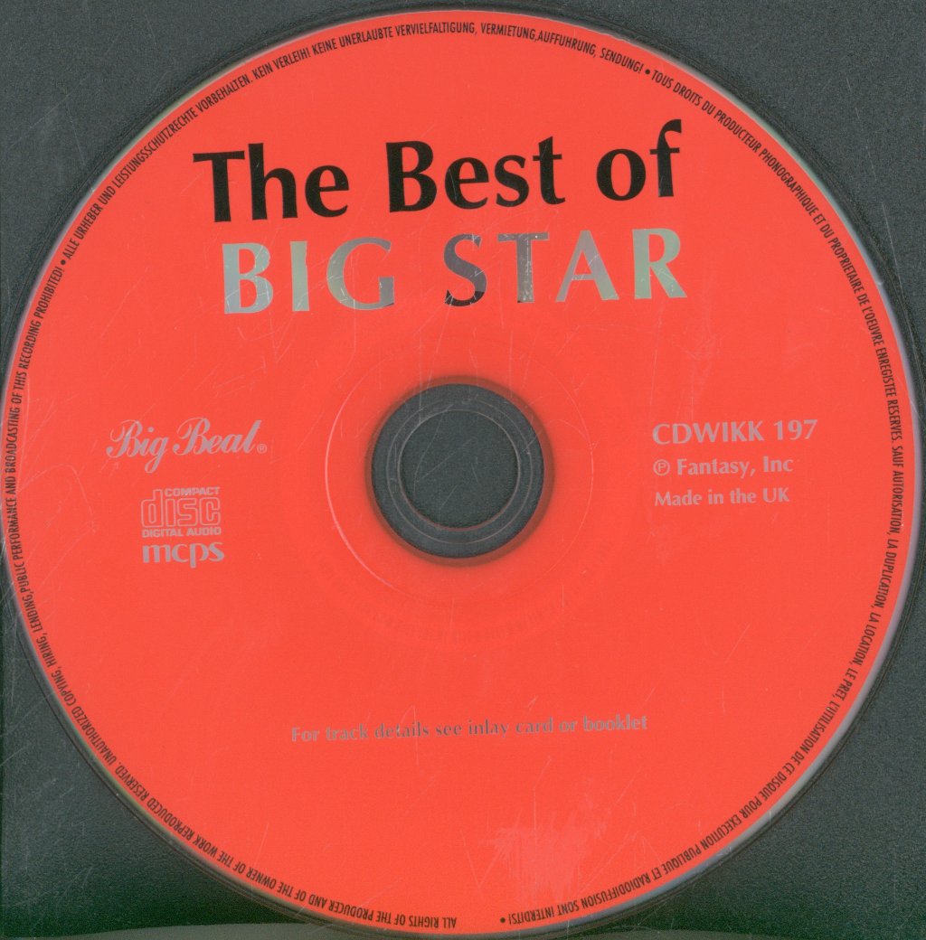 Big Star - Best Of Big Star - Cd
