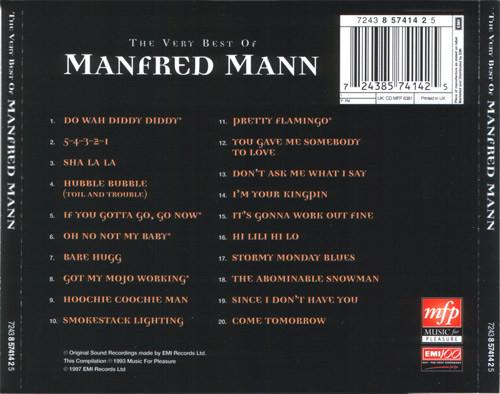 Manfred Mann - Very Best Of Manfred Mann - Cd