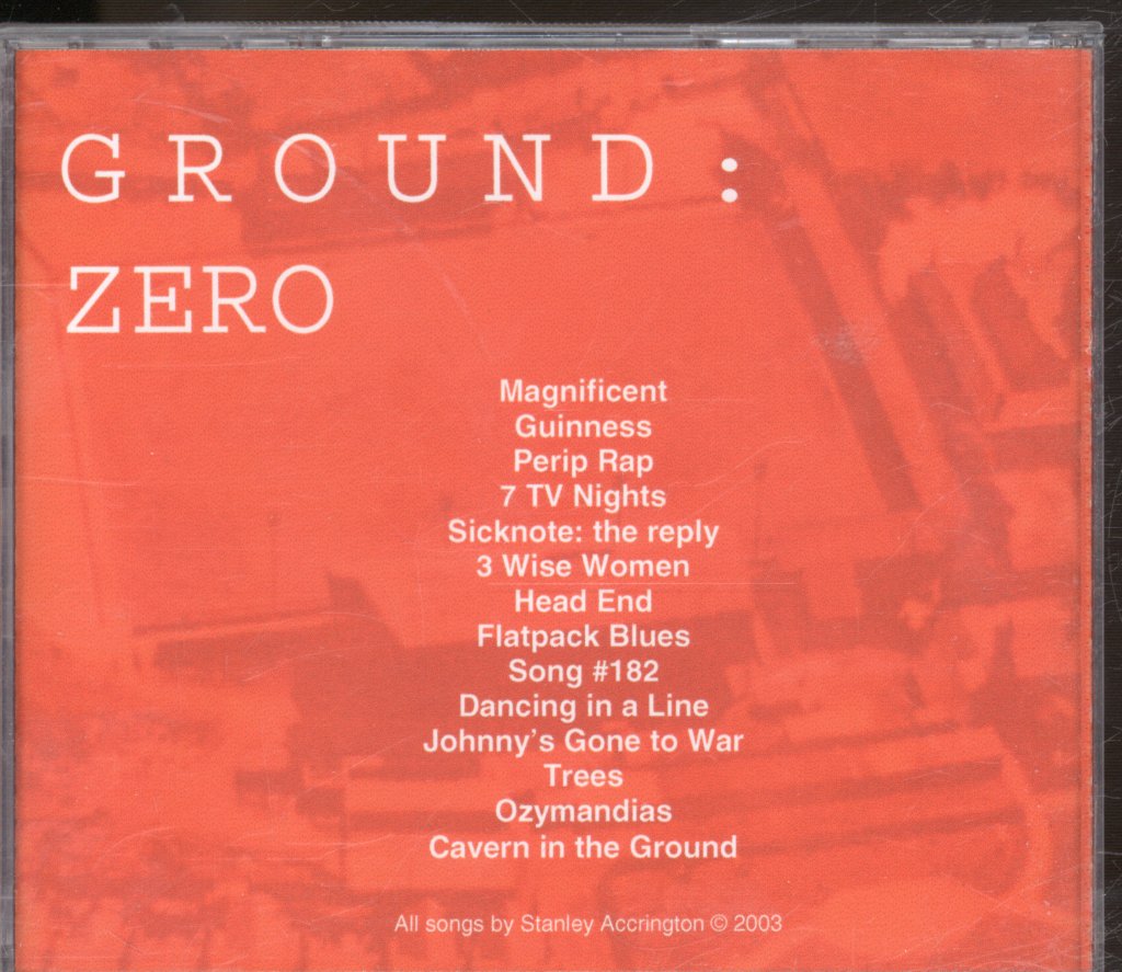 Stanley Accrington - Ground : Zero - Cdr