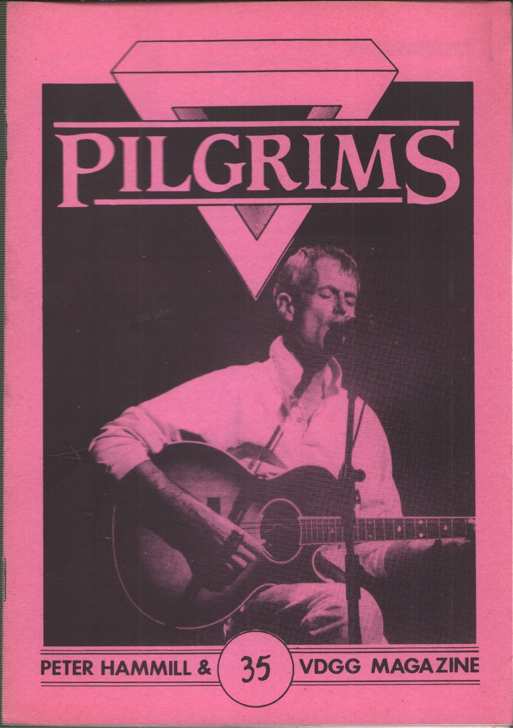 Peter Hammill and Van Der Graaf Generator - Pilgrims 35 - Fanzine