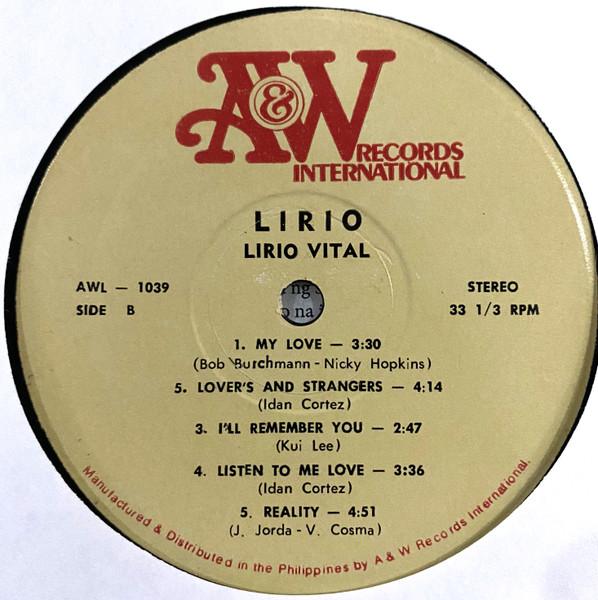 Lirio Vital - Lirio - Lp