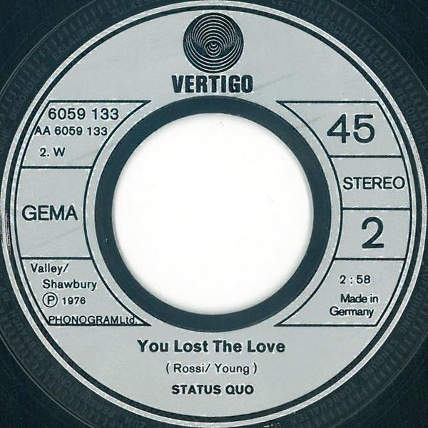 Status Quo - Rain - 7 Inch