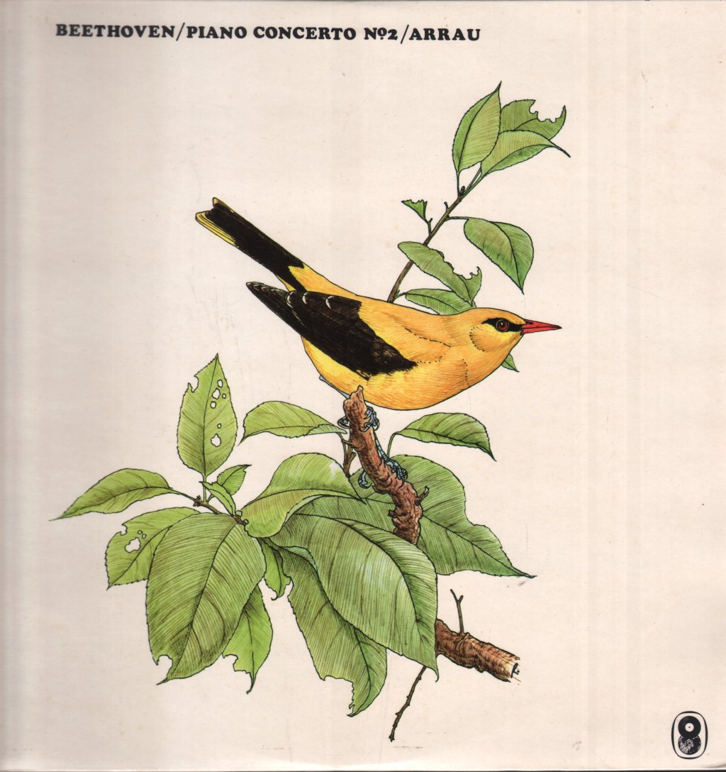 Claudio Arrau / Philharmonia Orchestra / Alceo Galliera - Beethoven - Piano Concerto No.2 - Lp