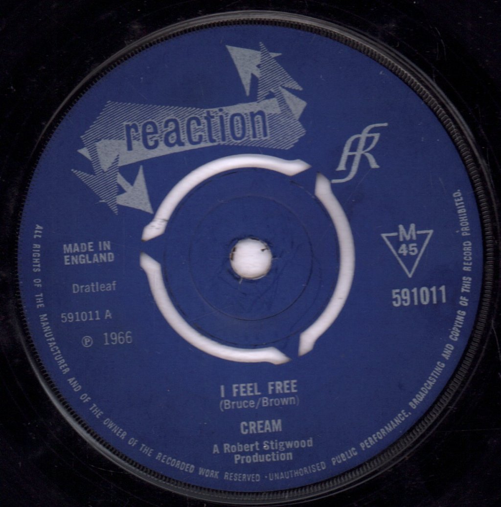 Cream - I Feel Free - 7 Inch