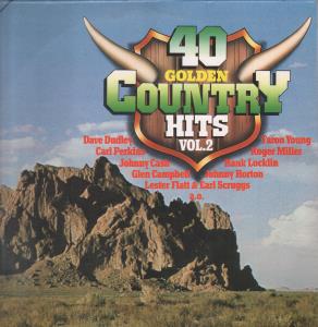 Various Artists - 40 Golden Country Hits Vol.2 - Double Lp