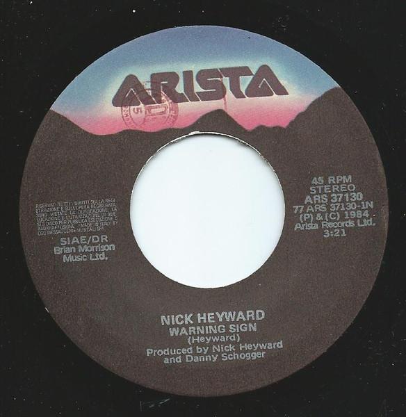 Nick Heyward - Warning Sign - 7 Inch