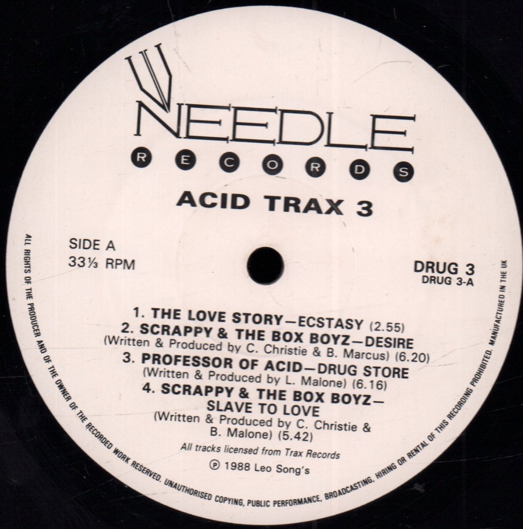 Various Artists - Acid Trax Volume 3 - Double Lp