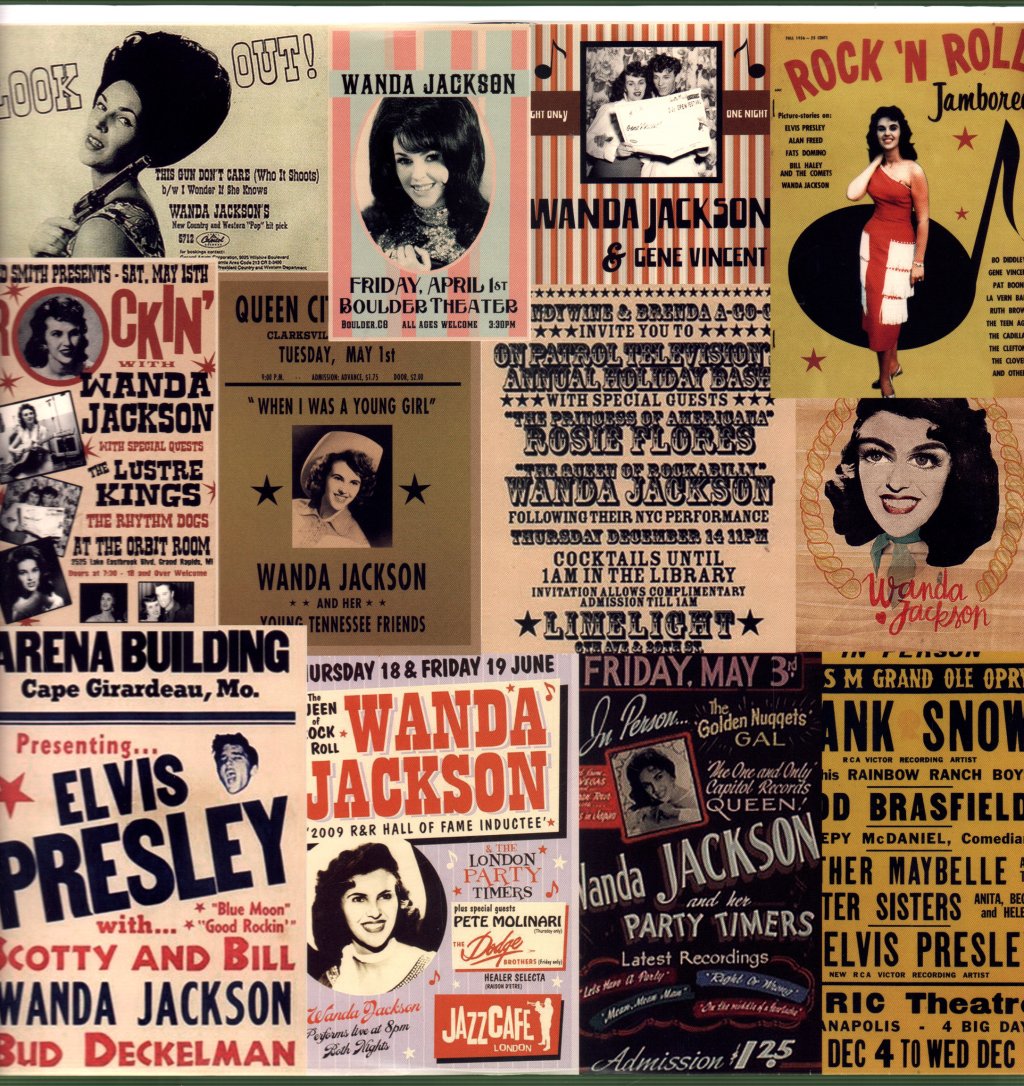 Wanda Jackson - Queen Of Rockabilly Salutes The King Of Rock N' Roll - Lp
