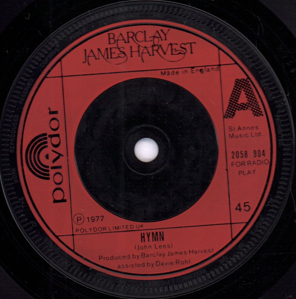 Barclay James Harvest - Hymn - 7 Inch