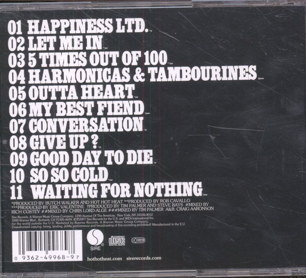 Hot Hot Heat - Happiness Ltd. - Cd