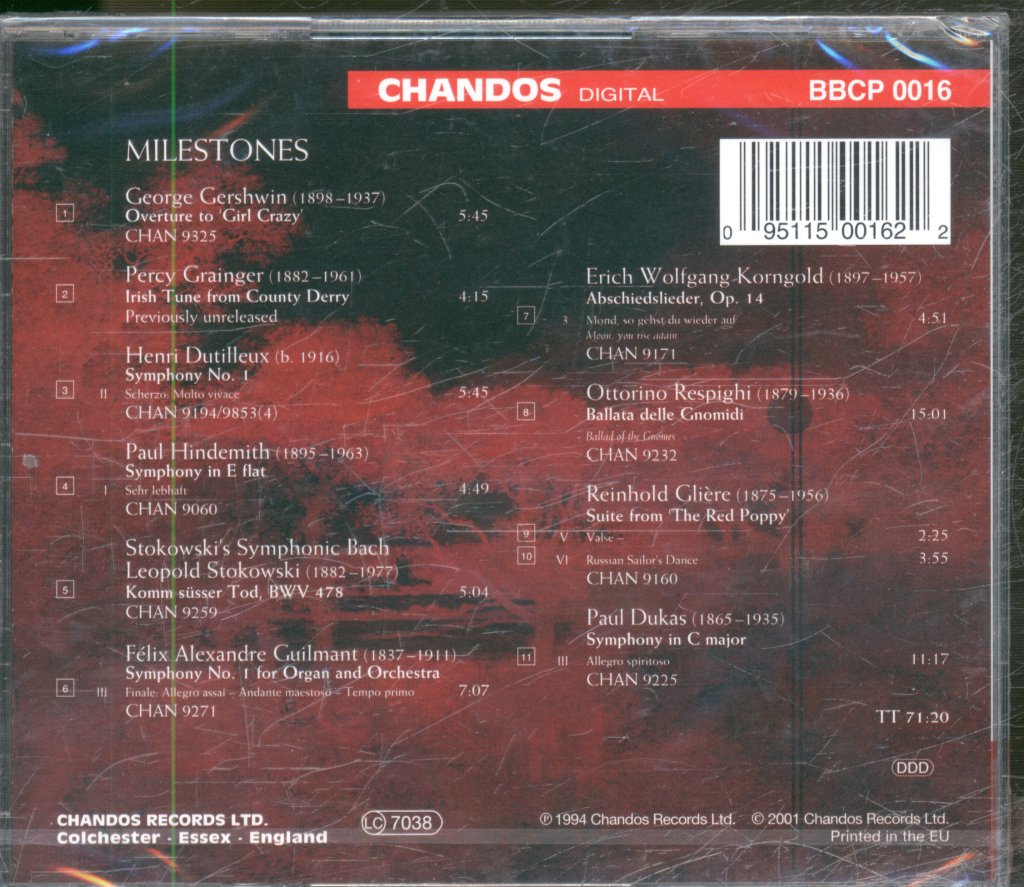 Various Artists - Milestones - Cd