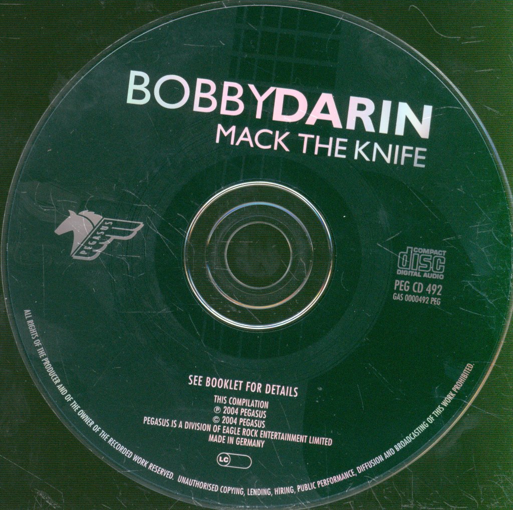 Bobby Darin - Mack The Knife - Cd