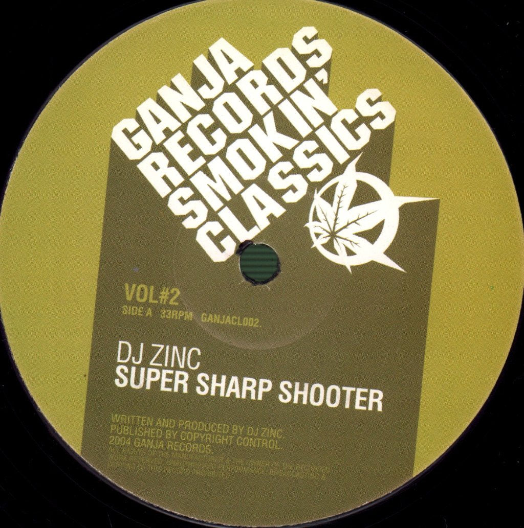 Dj Zinc - Super Sharp Shooter / So Damn Fresh - 12 Inch