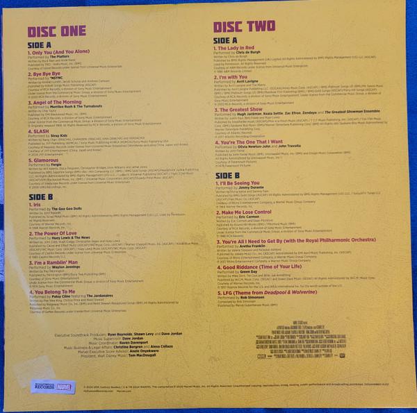 Various Artists - Deadpool & Wolverine Original Motion Picture Soundtrack - Double Lp