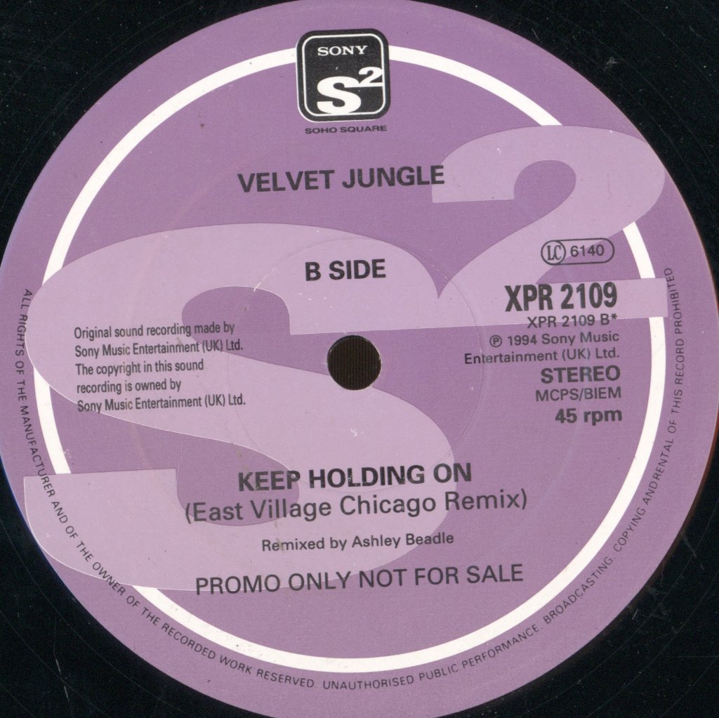 Velvet Jungle - Keep Holding On - 12 Inch