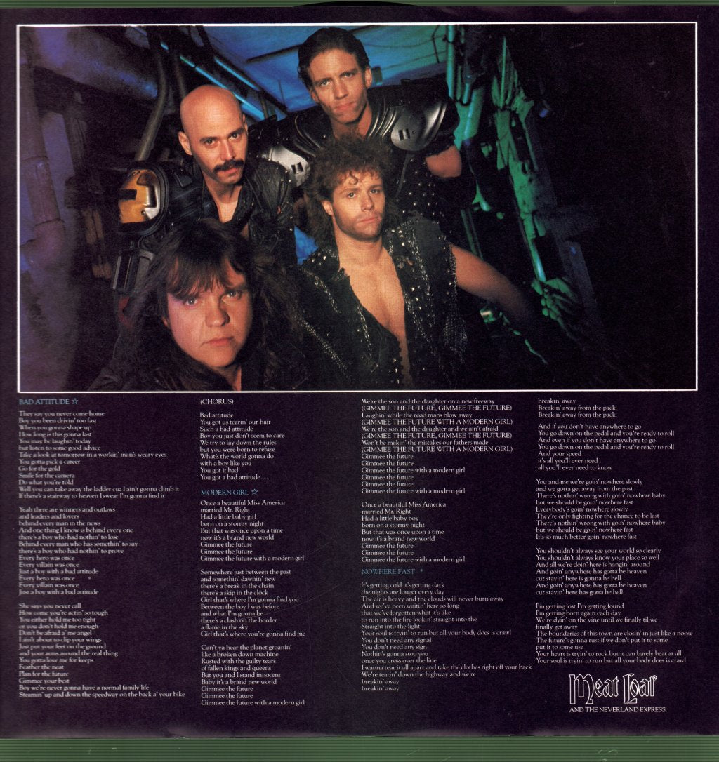 Meat Loaf - Bad Attitude - Lp