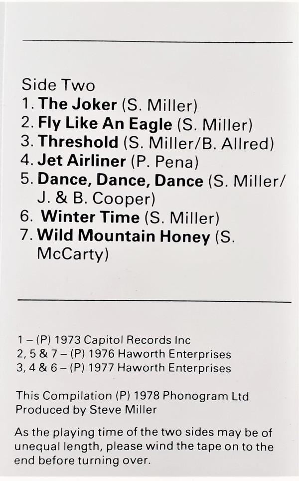 Steve Miller Band - Greatest Hits 1974-78 - Cassette