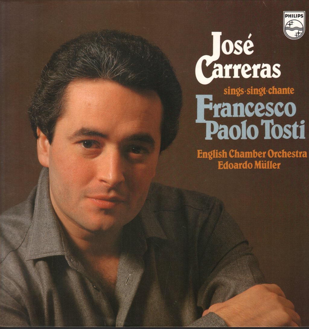 Jose Carreras - Sings Francesco Paolo Tosti - Lp