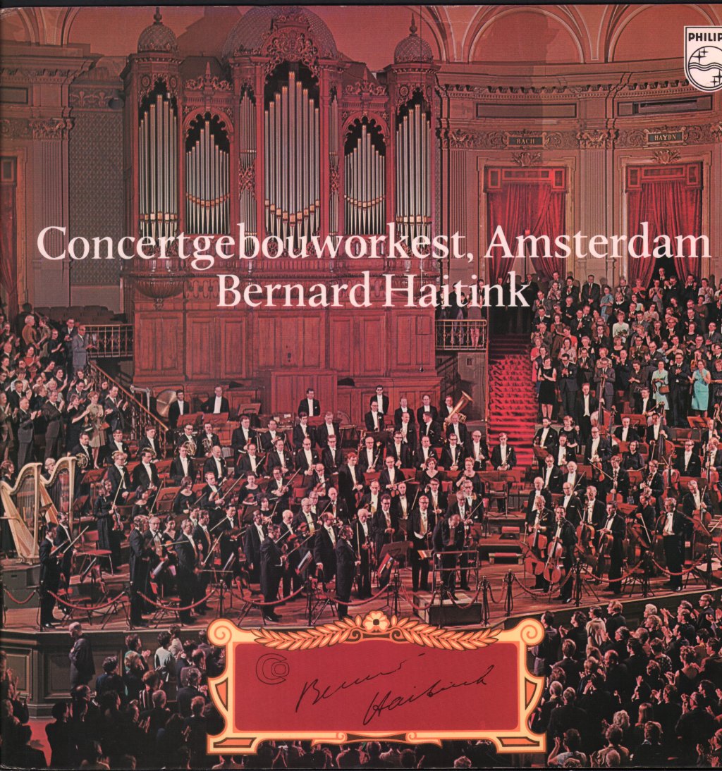 Bernard Haitink / Concertgebouw Orchestra, Amsterdam - With The Compliments Of The VVV Amsterdam Tourist Office - Lp