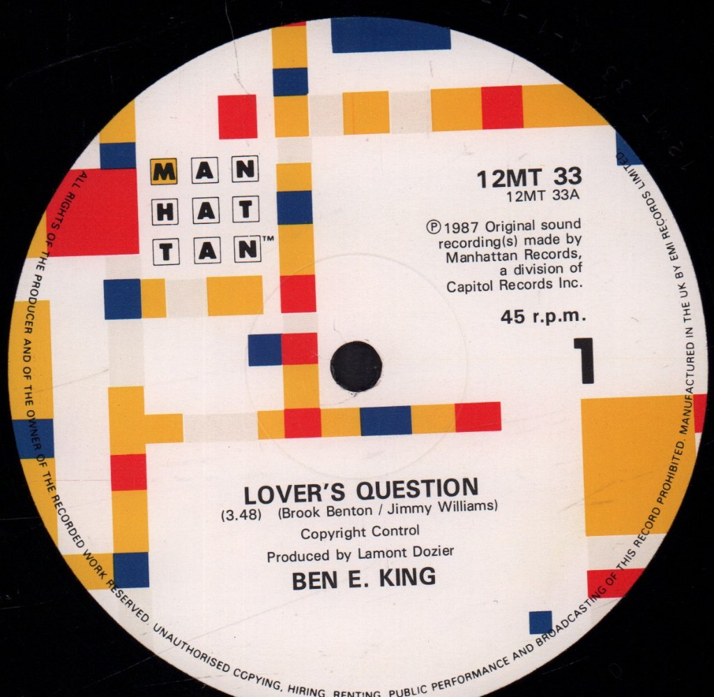 Ben E. King - Lover's Question - 12 Inch